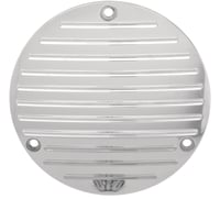 Pro-one perf.mfg. Millennium Derby Cover - Ball Milled - Chrome