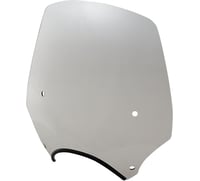 Memphis shades El Paso Windshield - 17" - 9" Headlight Cutout - Solar