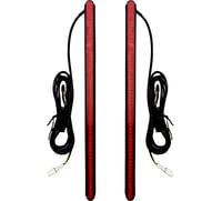 Custom dynamics Plasma Rod Bars - 8-1/2" - Red