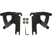 Memphis shades Road Warrior Mounting Kit - Black - FLHR