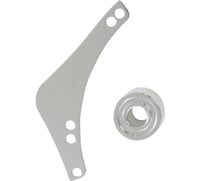 Arlen ness Inverted Air Cleaner Cover Plate - Chrome
