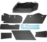 Drag specialties Saddlebag Lining Kit - Black - FL '93-'13