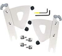 Memphis shades Road Warrior Trigger-Lock Mounting Kit - Polished - FLSTF