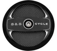S&s cycle Air Cleaner Cover - Air 1 - Black