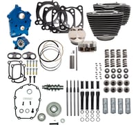 S&S Cycle Power Pack - 4.375" Stroke - Oil Cooled - Black w/Highlights - M8