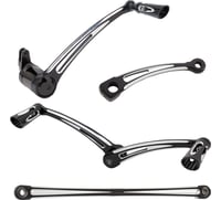 Arlen ness Deep Cut Foot Control Kit w/ Heel/Toe Shifter - Black