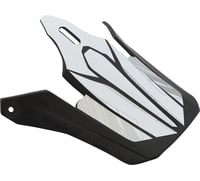 Z1r Youth F.I. Visor Kit - Fractal - Matte Black/Red