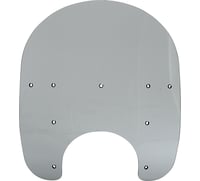 Memphis shades Road King Replacement Plastic - 15" - Black Smoke