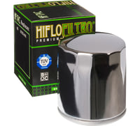 Hiflofiltro Oil Filter - Chrome