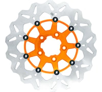 Gbrakes Brake Rotor - Rear - Orange