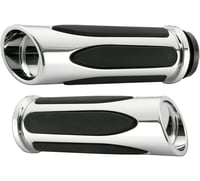 Arlen ness Grips - Comfort - Deep Cut - Cable - Chrome