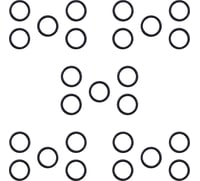 James gasket Mid Pushrod O-Ring