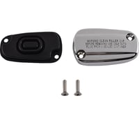 Drag specialties Rear Master Cylinder Cover - M8 Softail - Chrome