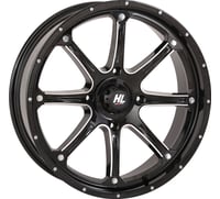 High lifter Wheel - HL4 - Front/Rear - Gloss Black w/Machined - 20x6.5 - 4/156 - 4+2.5 (+10 mm)