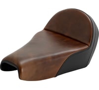 Saddlemen Lariat Solo Seat - Distressed Leather - 3.3 Gal Tank - XL '04-'22