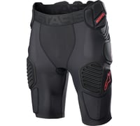 Alpinestars Bionic Pro Protection Shorts Black/Red 