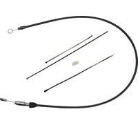 Drag specialties Clutch Cable - Upper - 54" - Black/Black