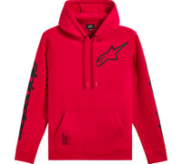 Alpinestars Triple Pullover Hoodie Red