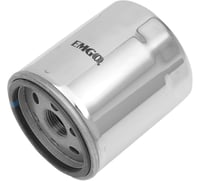 Emgo Oil Filter - Chrome - Buell/Harley-Davidson