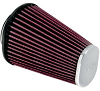 K & n Replacement Air Filter - Aircharger® Intake - Chrome