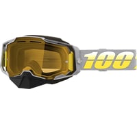 100% Armega Snow Goggles - Complex - Yellow