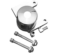 Accutronix Oil Filter Mount - Chrome