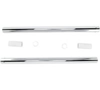 Custom cycle engineering Ultra Chrome Fork Tubes - 49 mm - 29.50"