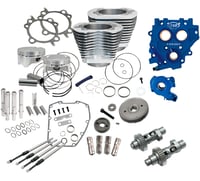 S&s cycle 110" Power Package Performance Kit - Gear Drive - Silver