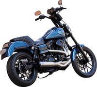 S&s cycle 2-into-1 Qualifier Exhaust System - Brushed