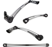 Arlen ness Deep Cut Foot Control Kit w/ Toe Shifter - Black