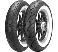 Metzeler Tire - ME 888 Marathon™ Ultra - Front - 120/70B21 - Wide Whitewall - 68H
