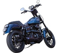 S&s cycle 2-into-1 Qualifier Exhaust System - Guardian Black