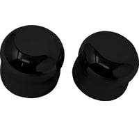 Covingtons Axle Cap - Front - Smooth - Black