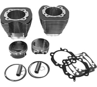 Revolution performance, llc Cylinder Kit - 131" - Granite/Highlighted Fins - Twin Cam