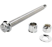 Drag specialties Axle Kit - Front - Chrome - '00-'06 FXSTS