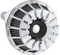 Arlen ness Inverted Series Air Cleaner Kit - 10-Gauge - Chrome