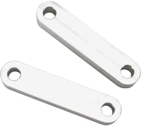 Klock werks Hugger Front Fender Mounting Blocks - For 21" Wheels - Chrome