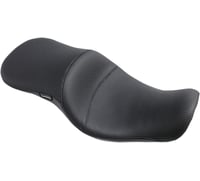 Le pera Maverick Seat - Without Backrest - Basketweave - Black - FXD/FLD '06-'17