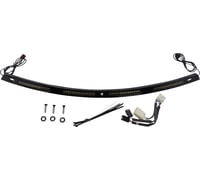 Custom dynamics Windshield Trim - Sequential Turn Signals - Black