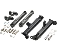 Ciro Frame Mounted Adjustable Highway Peg Mount - Extended - Black