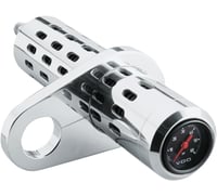 Pro-one perf.mfg. Oil Cooler Kit - Temperature Gauge - Chrome - 1" - 1-1/4"