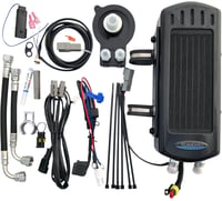 Ultracool Side Mount Oil Cooler Kit - Black - M8