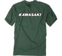 Factory Effex Kawasaki Vintage T Shirt Forest Green 