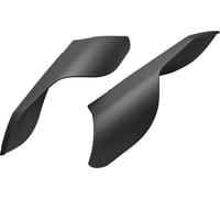 Ciro Heat Deflectors - Black - Indian