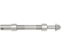 Drag specialties Axle Kit - Front - Chrome - '08-'17 FXD