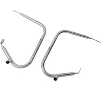 Drag specialties Saddlebag Guards - Chrome