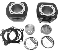 Revolution performance, llc Cylinder Kit - 107" - Black with Highlighted Fins