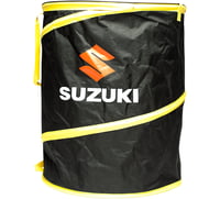 Factory effex Trash Can - Black/Yellow - Suzuki