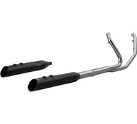 Khrome Werks 2-into-2 Icon-SR Exhaust System - Chrome - Without End Caps - M8 Touring