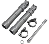 Alloy art Fork Legs - 49 mm - Lower - Clear Anodized